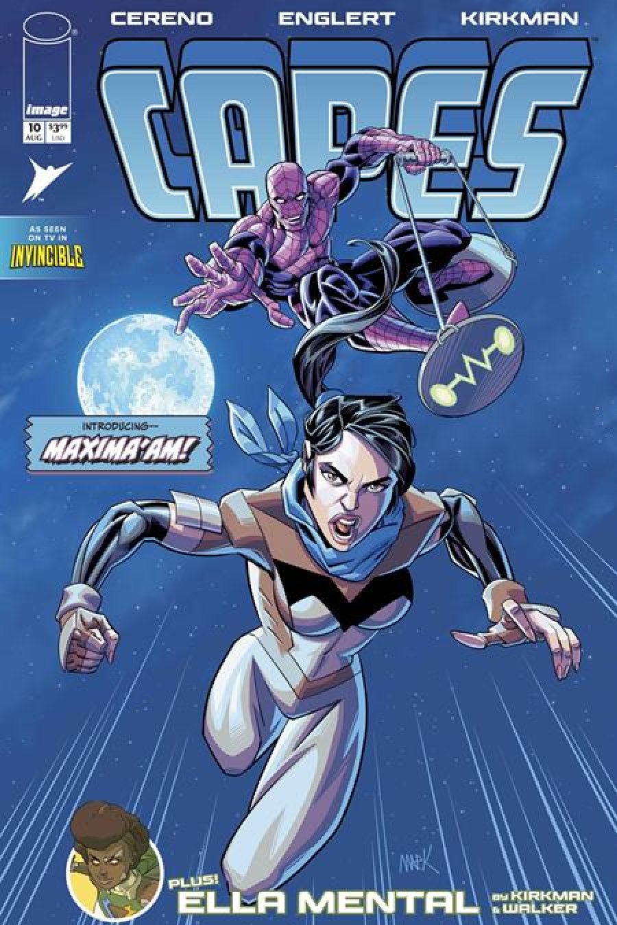 Invincible Universe Capes #10 - Main - Mark Englert cover art