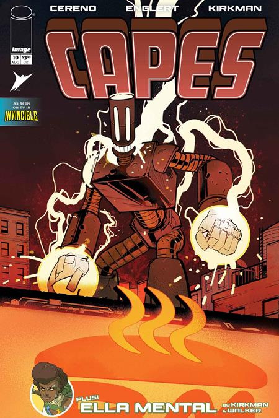 Invincible Universe Capes #10 - Conor Hughes cover art