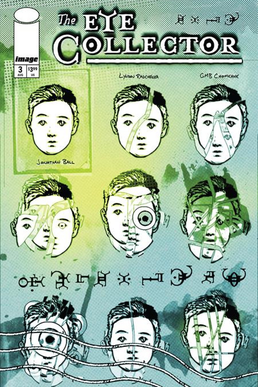 The Eye Collector #3 - Main - GMB Chomichuk cover art