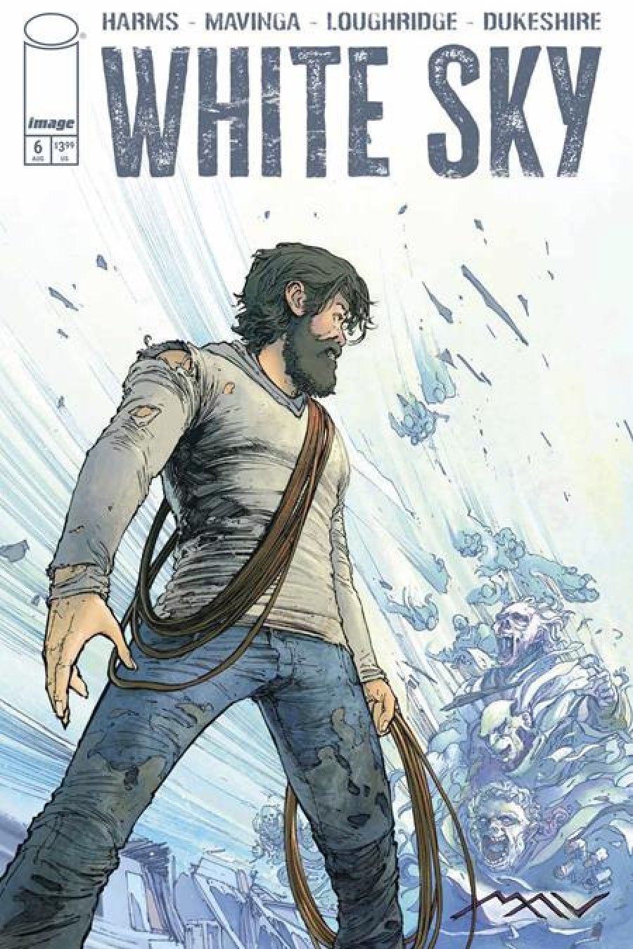 White Sky #6 - Main - JP Mavinga cover art