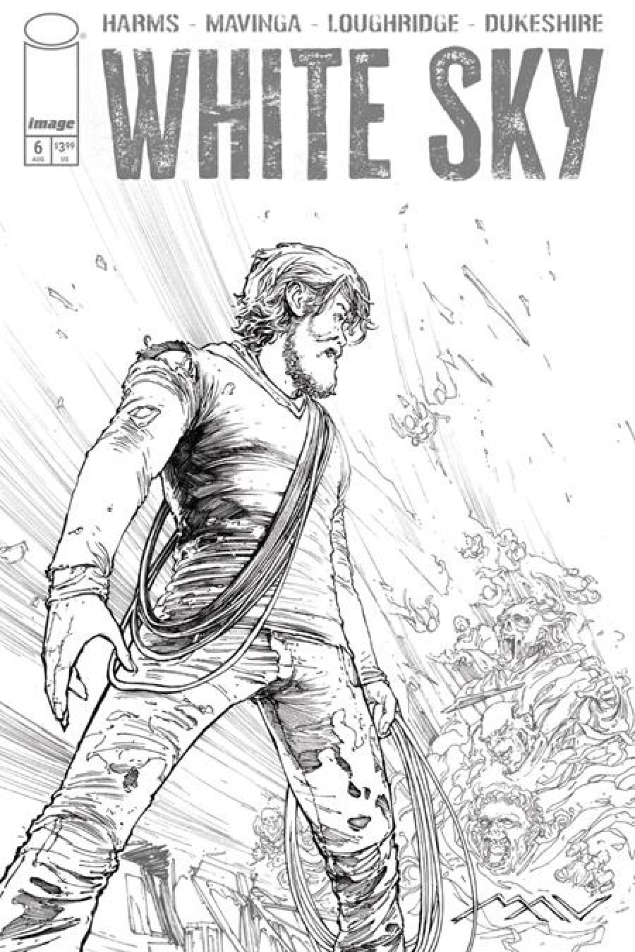 White Sky #6 - JP Mavinga cover art