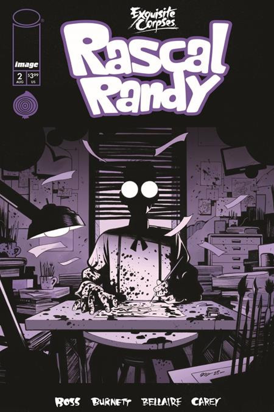 Exquisite Corpses Rascal Randy #2 - Main - Dylan Burnett cover art