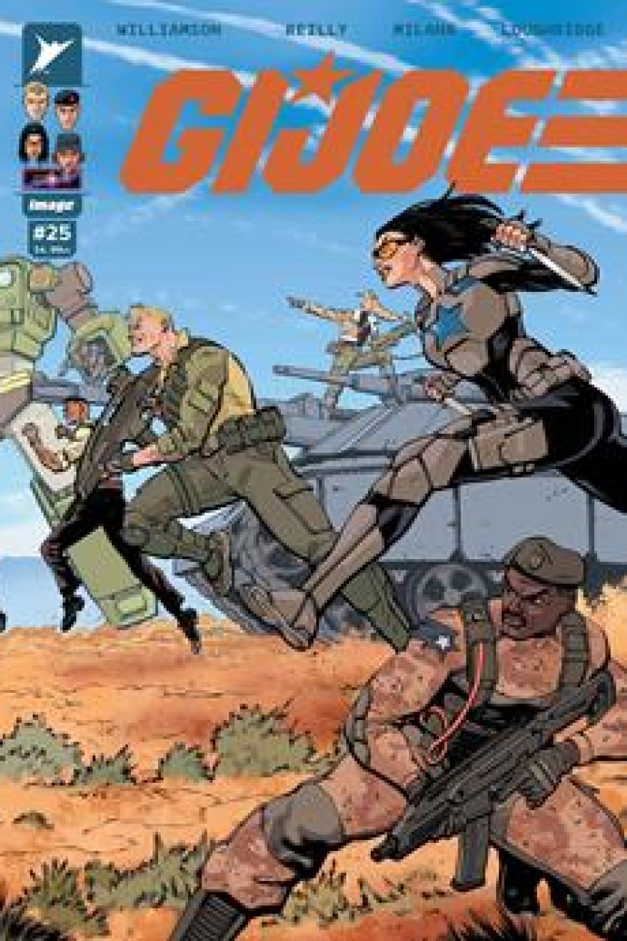 G.I. Joe #25 - Main - Tom Reilly cover art