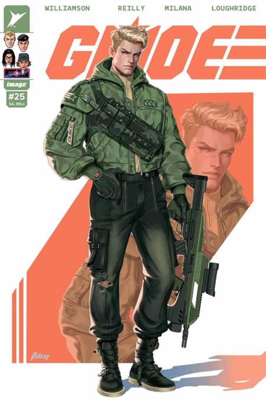 G.I. Joe #25 - Fadime Yildrim 1:25 cover art