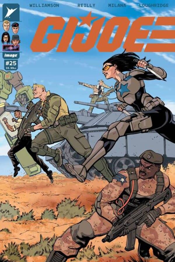 G.I. Joe #25 - Tom Reilly Foil cover art