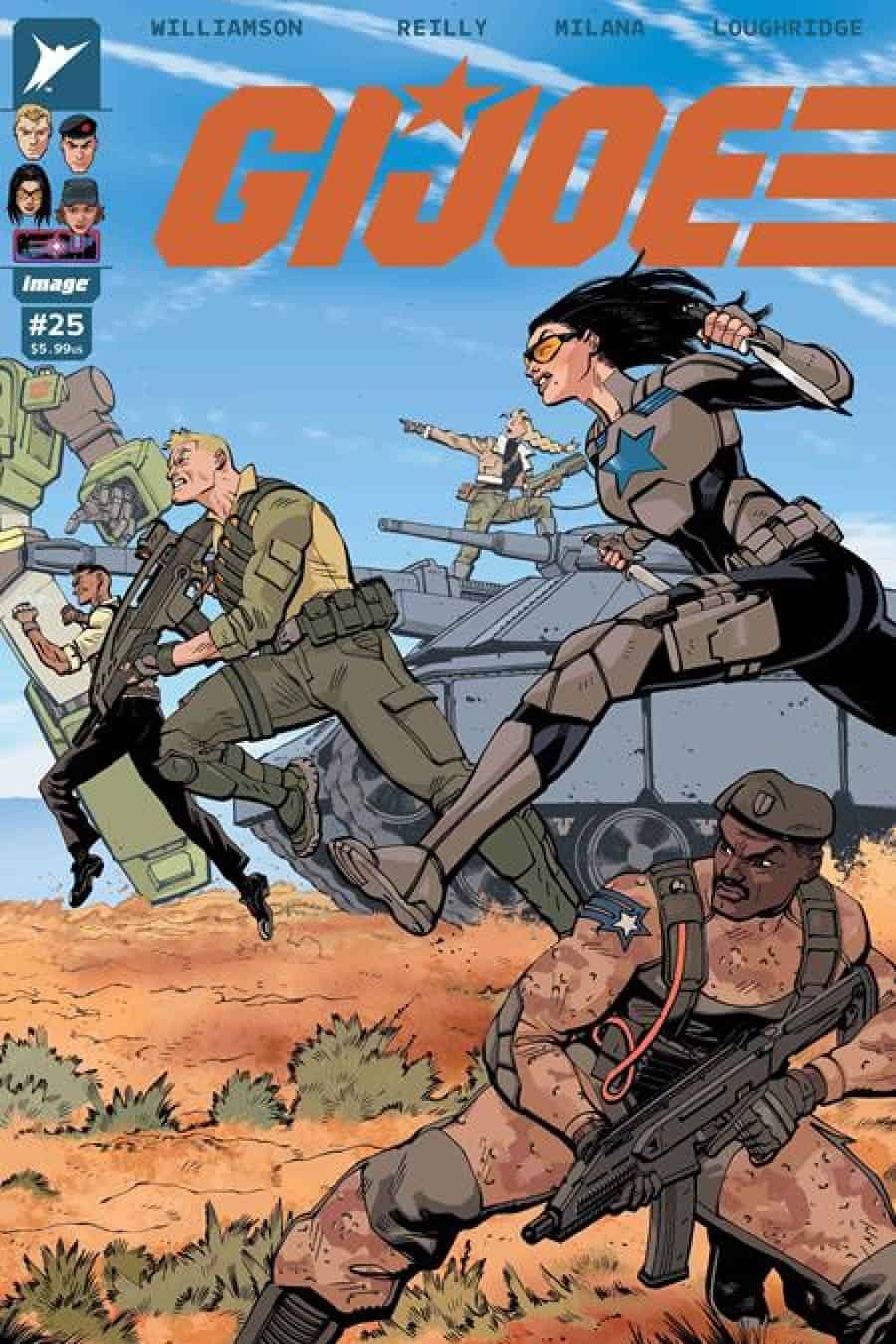G.I. Joe #25 - Tom Reilly Foil cover art