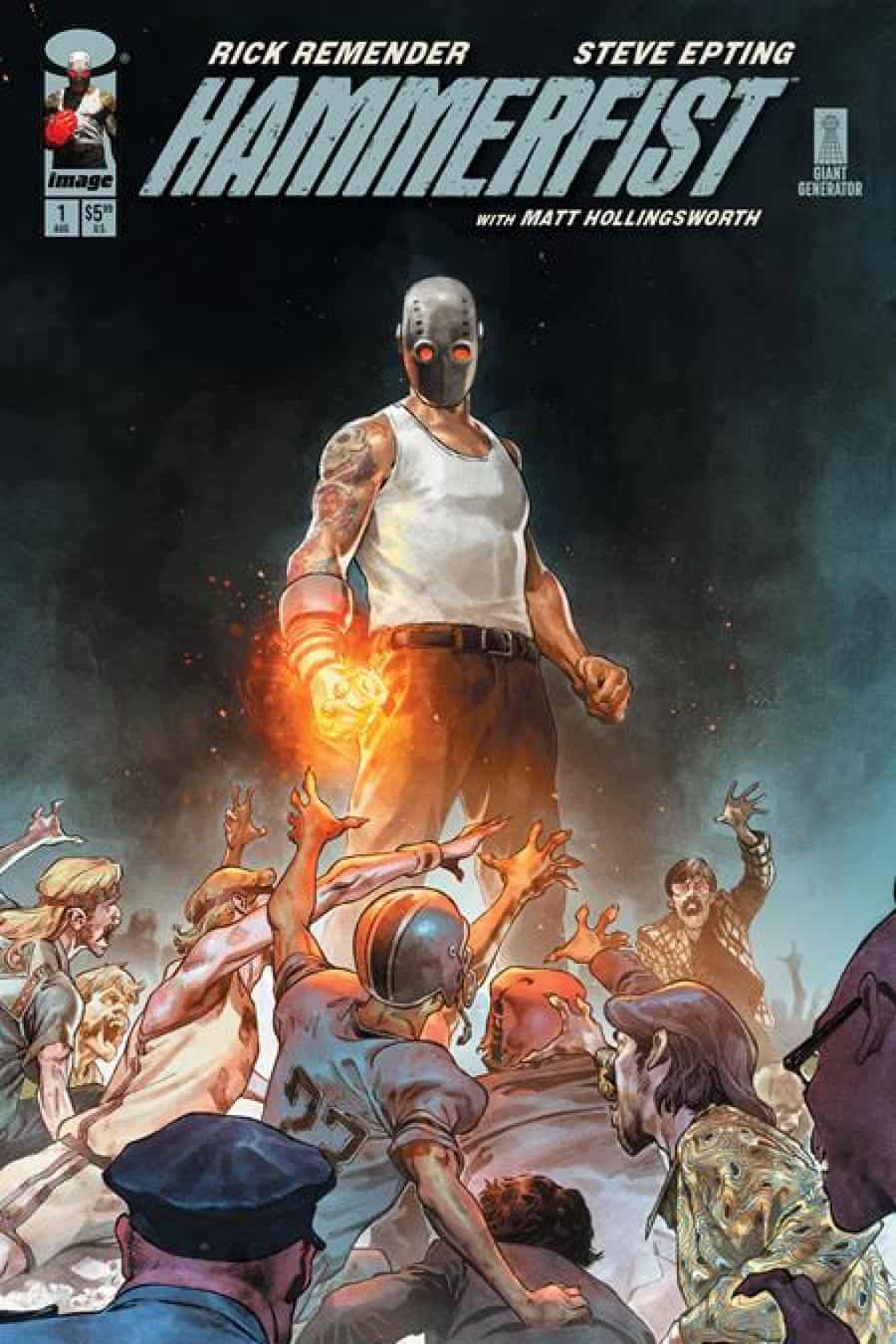 Hammerfist #1 - Jerome Opena cover art
