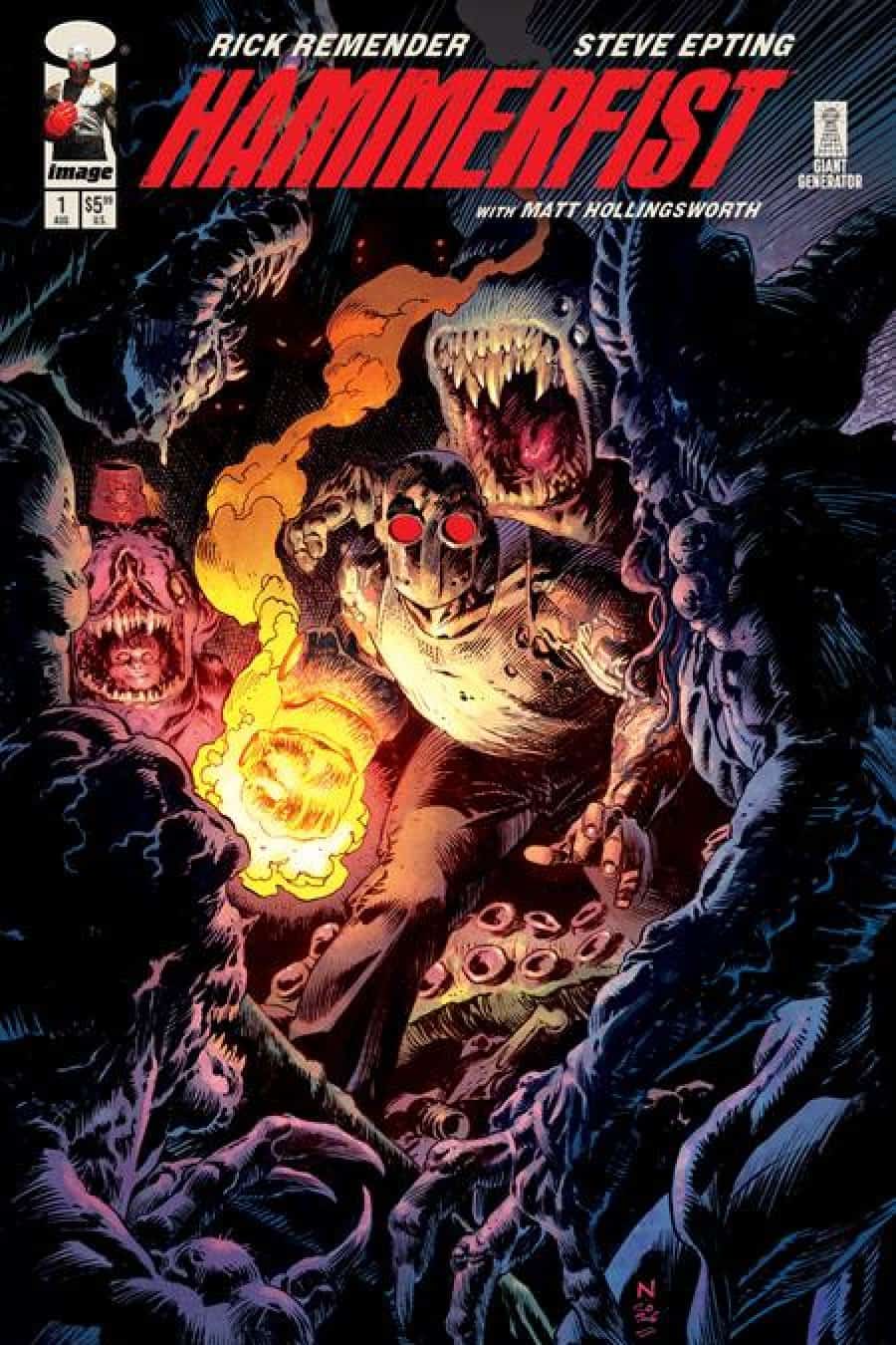 Hammerfist #1 - Nic Klein cover art