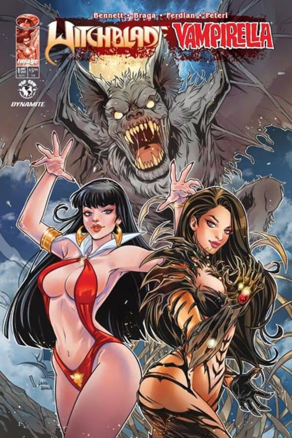 Witchblade Vampirella #1 - Main - Laura Braga cover art
