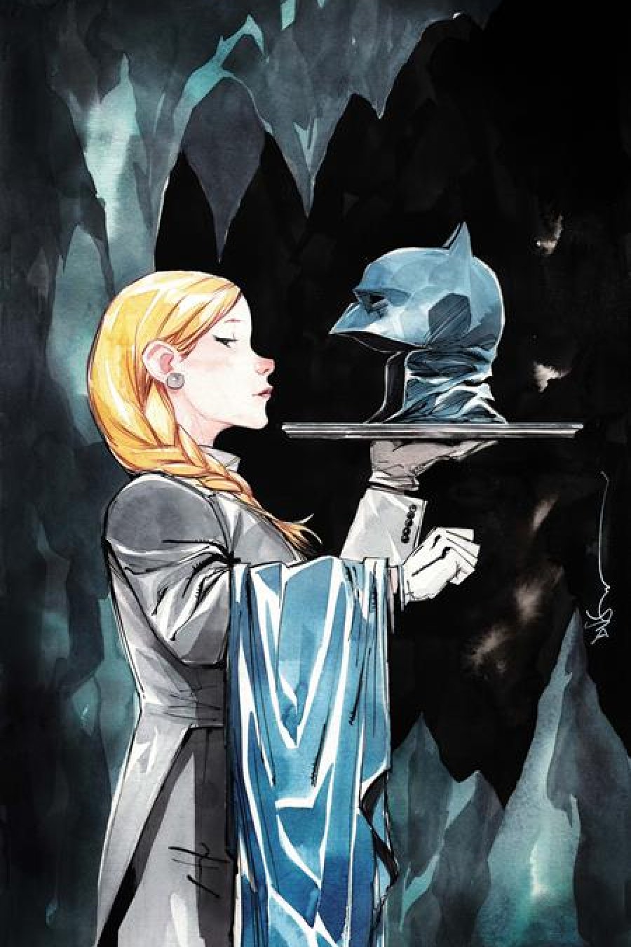 Batman #12 - Dustin Nguyen cover art