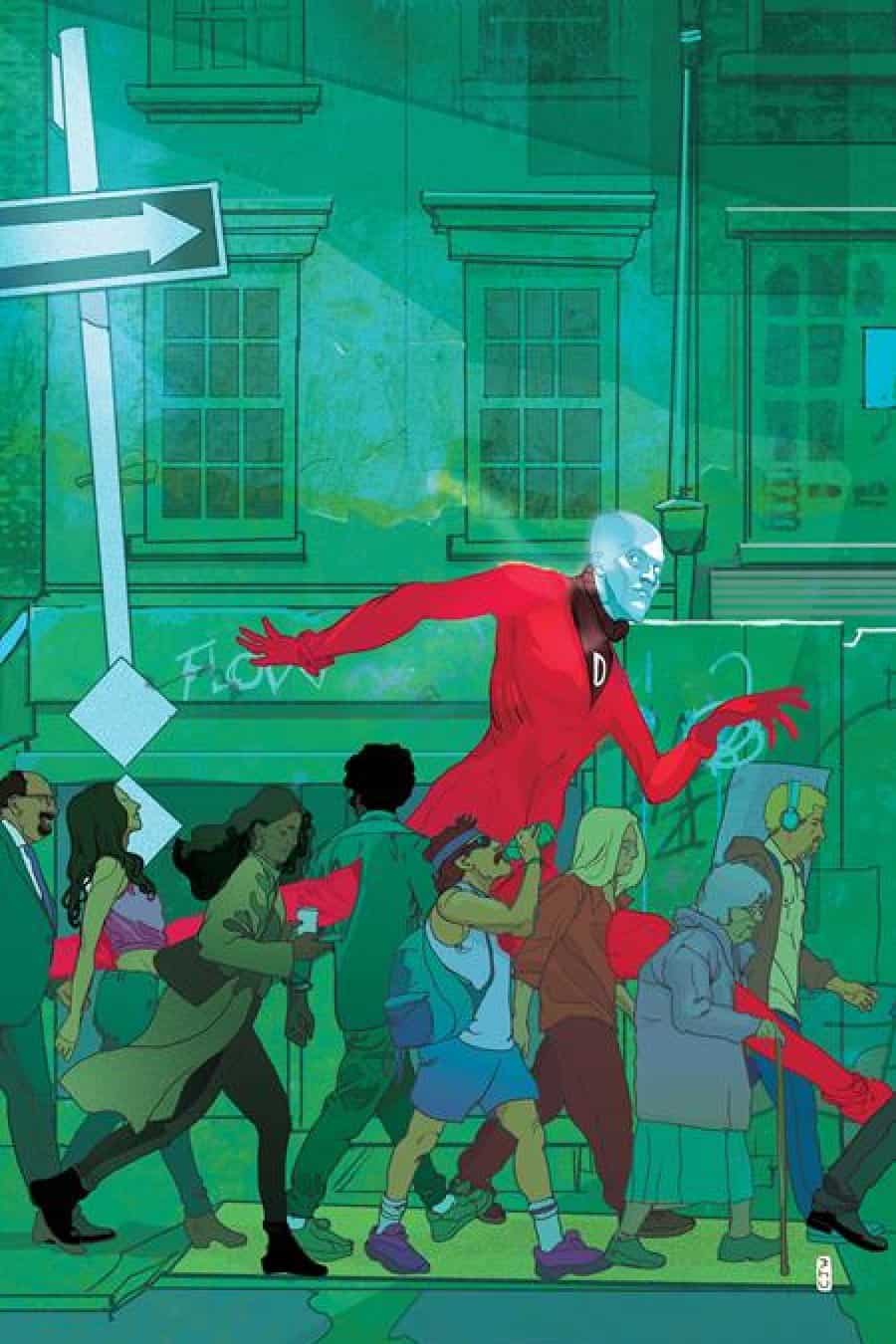 Deadman #3 - Christian Ward cover art