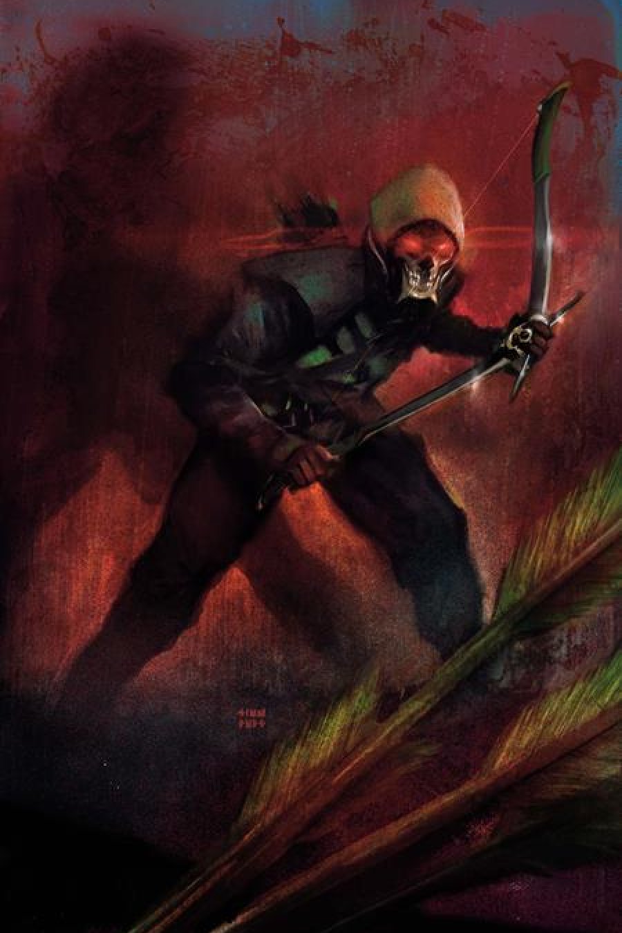 Absolute Green Arrow #4 - Martin Simmonds cover art