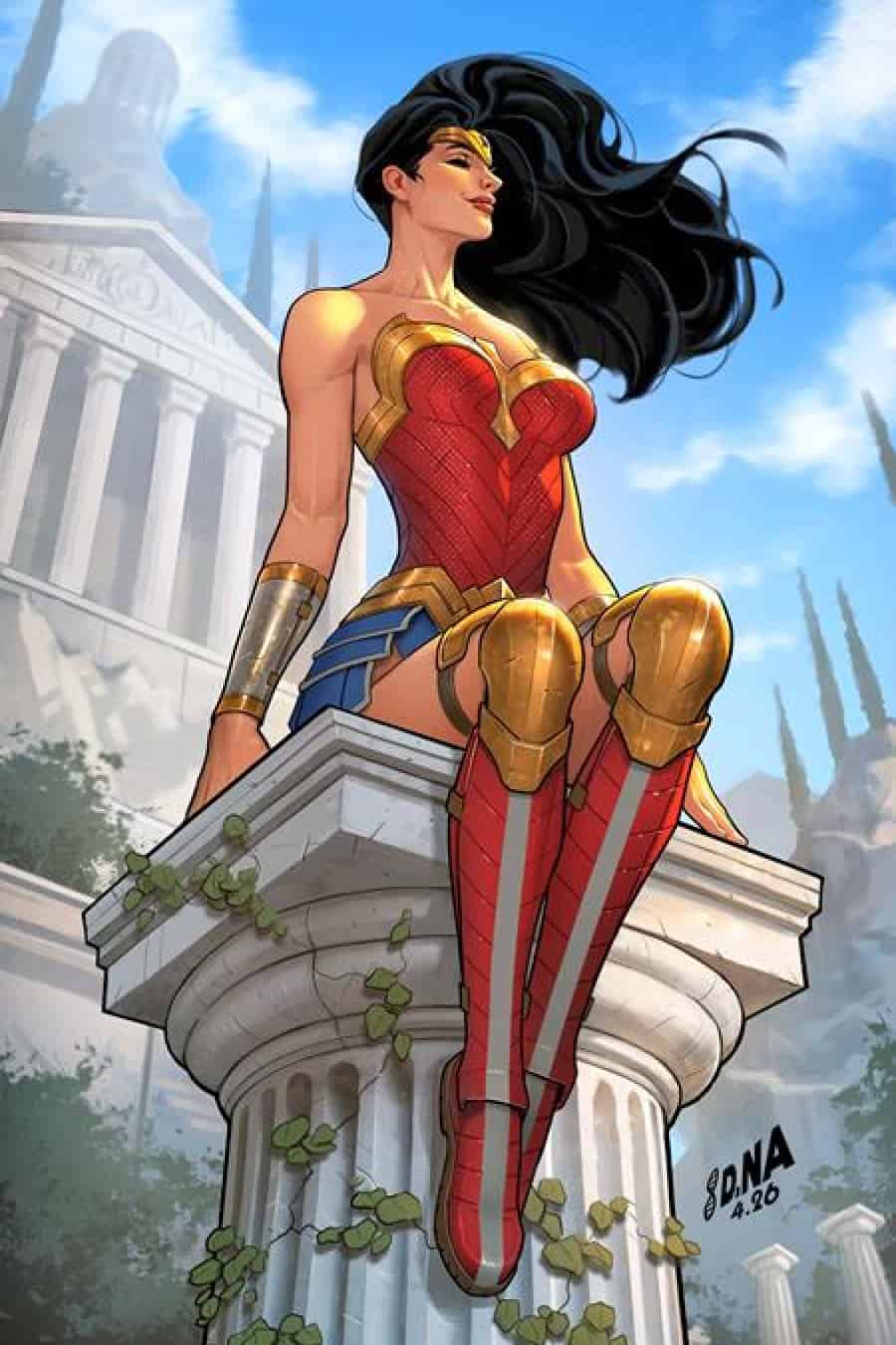 Wonder Woman #36 - David Nakayama cover art