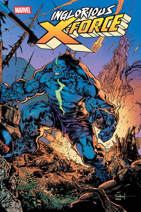 INFERNAL HULK #10 - Jonas Scharf cover art