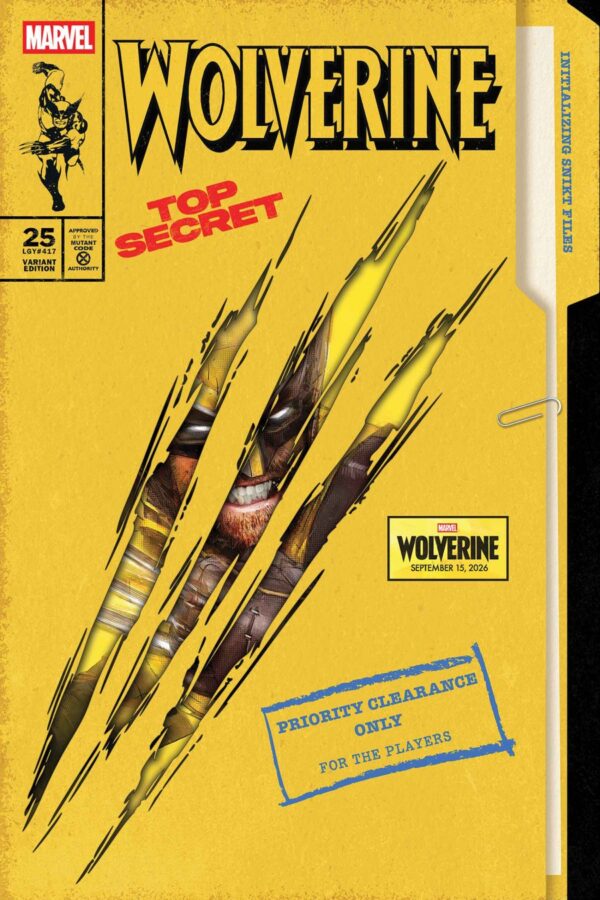 WOLVERINE #25 - Jock cover art