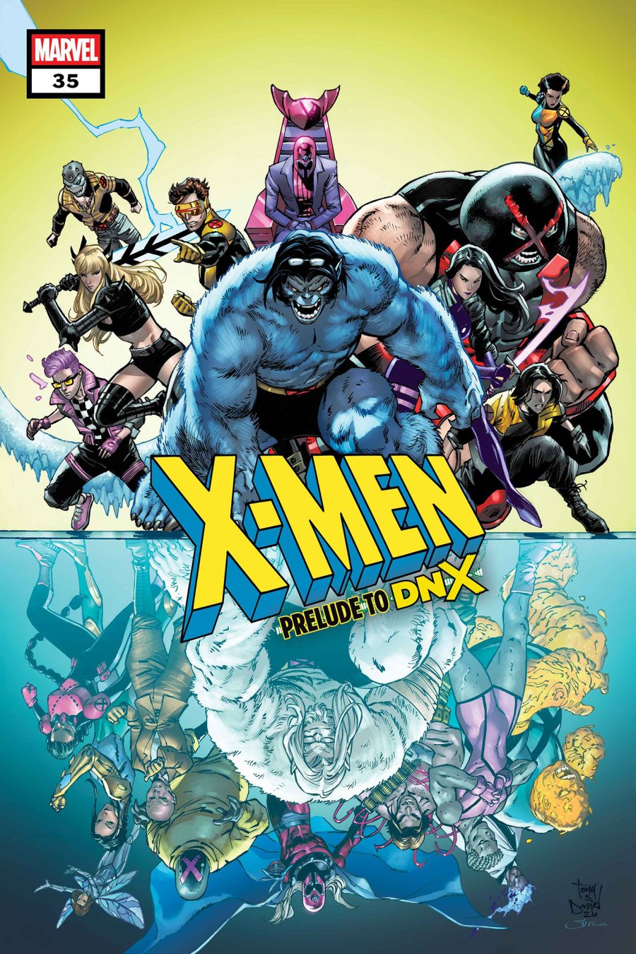 X-MEN #35 - Main - Tony Daniel cover art
