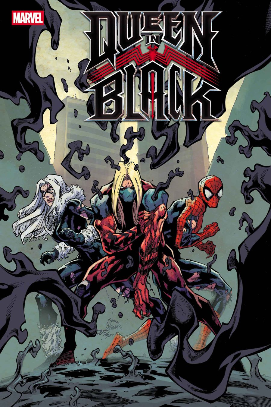 QUEEN IN BLACK #3 - Main - Ryan Stegman cover art