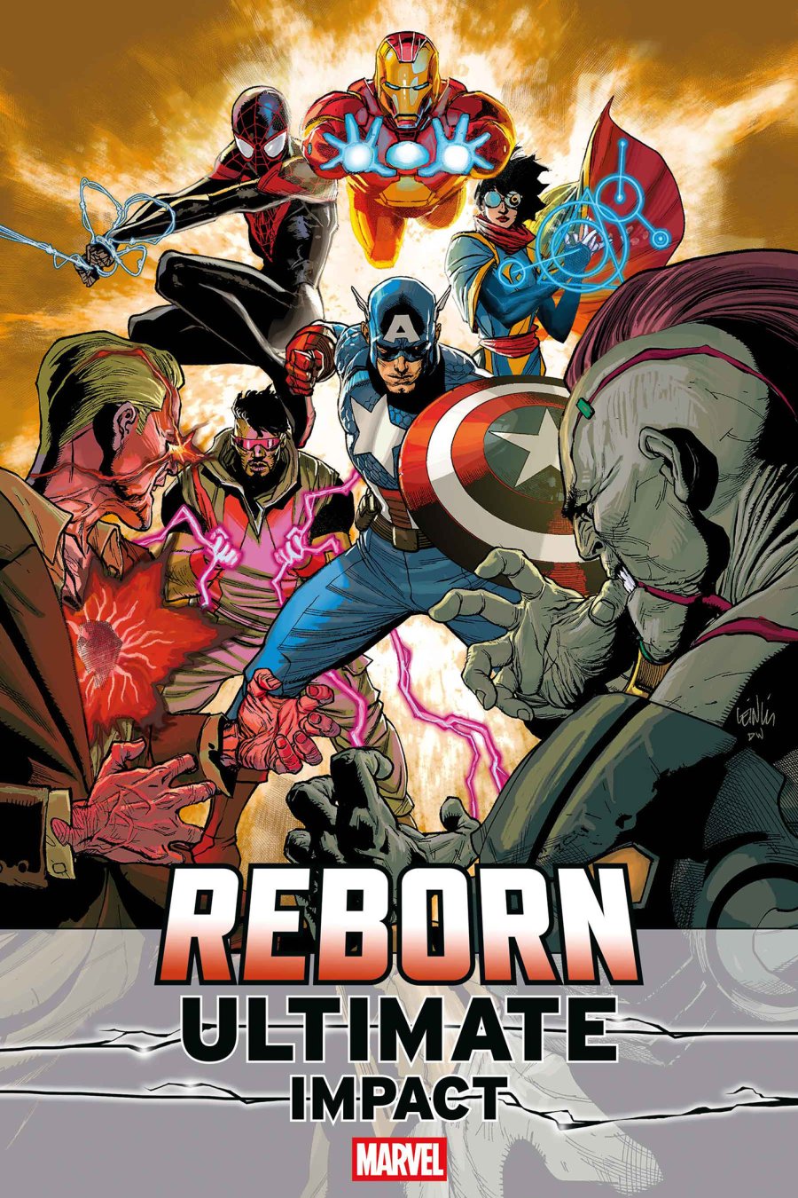 ULTIMATE IMPACT: REBORN #4 - Main - Leinil Yu cover art