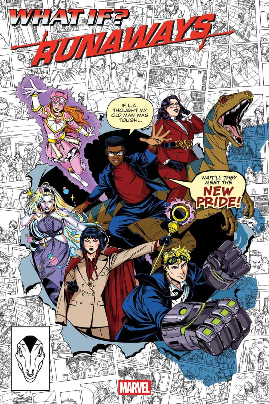 WHAT IF...? RUNAWAYS #1 - Betsy Cola cover art