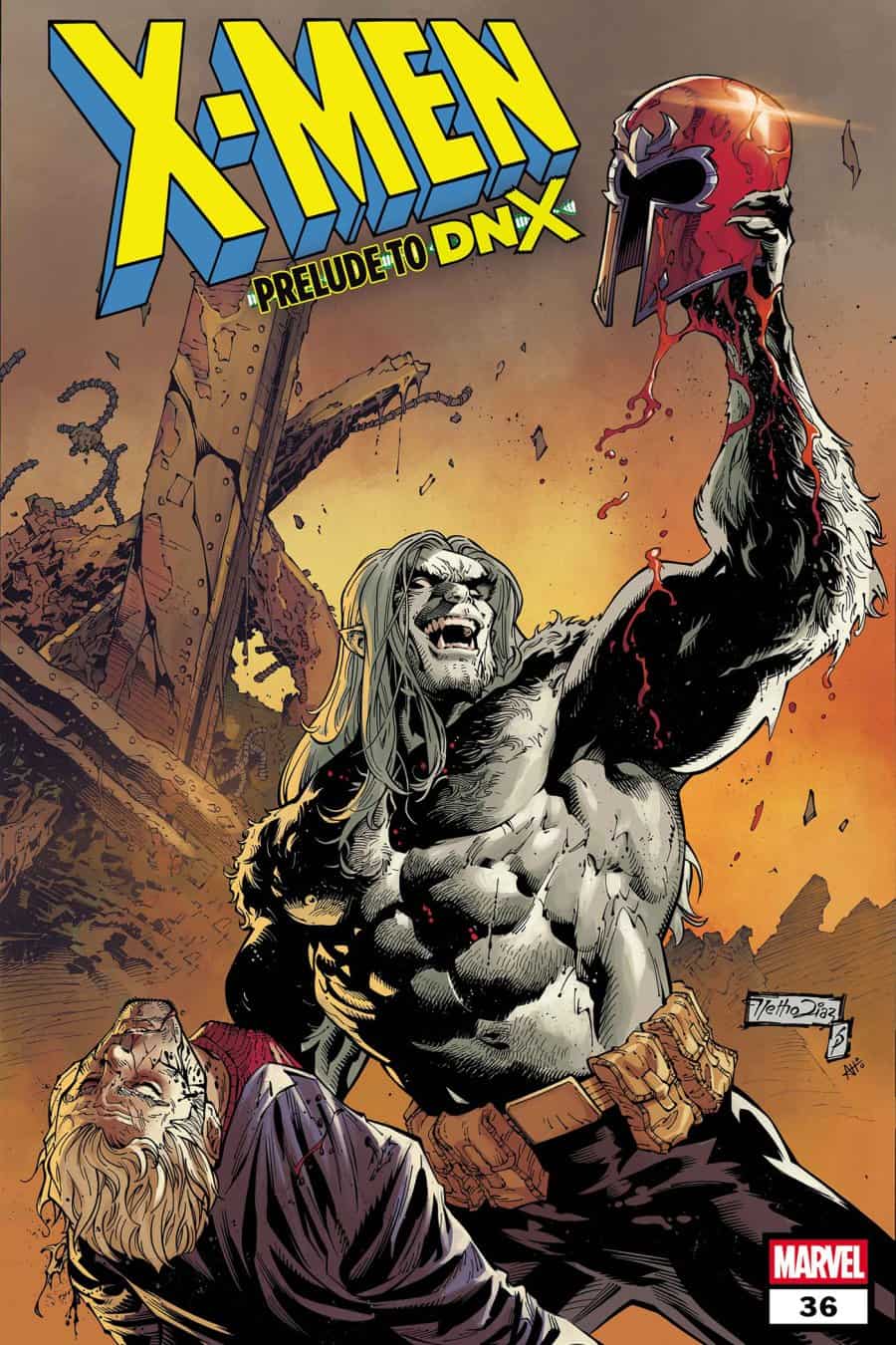 X-MEN #36 - Main - Netho Diaz cover art