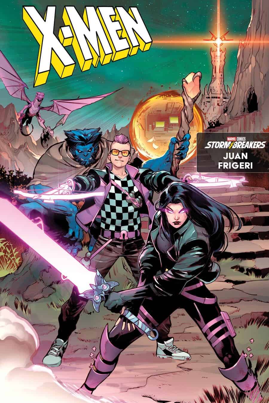 X-MEN #36 - Juan Frigeri cover art