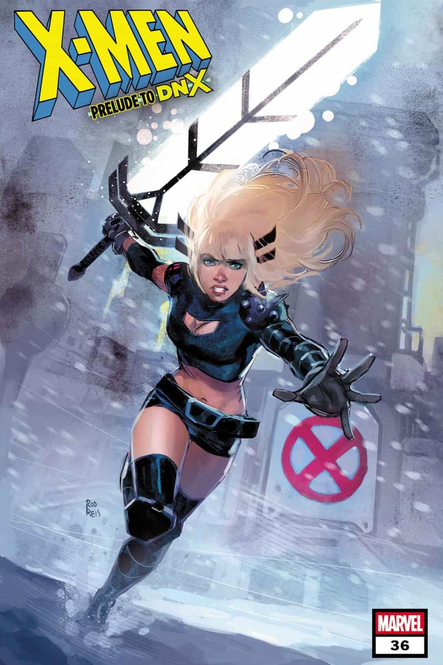 X-MEN #36 - Rod Reis cover art