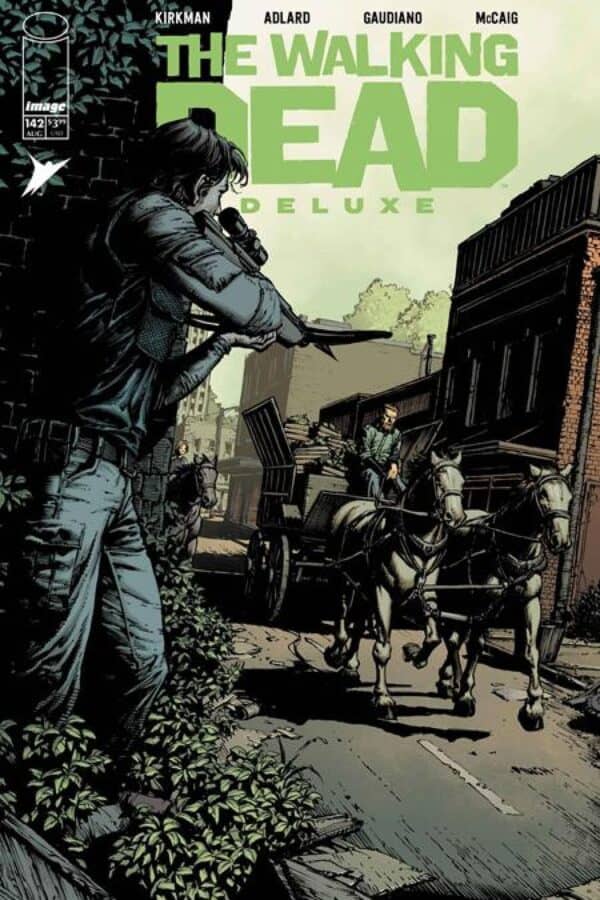 The Walking Dead Deluxe #142 - Main - David Finch, Dave McCaig cover art