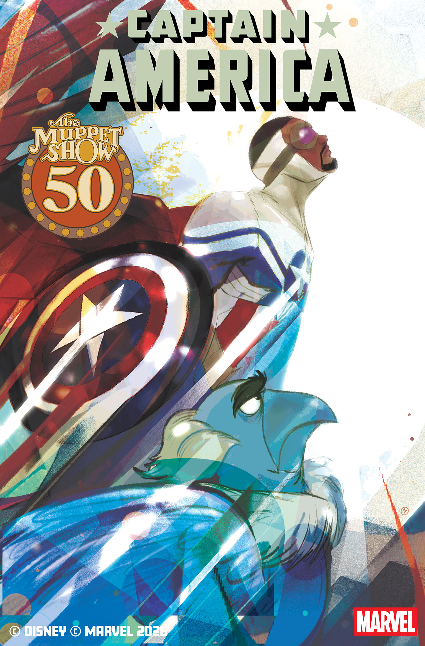CAPTAIN AMERICA #15 NICOLETTA BALDARI MUPPETS VARIANT