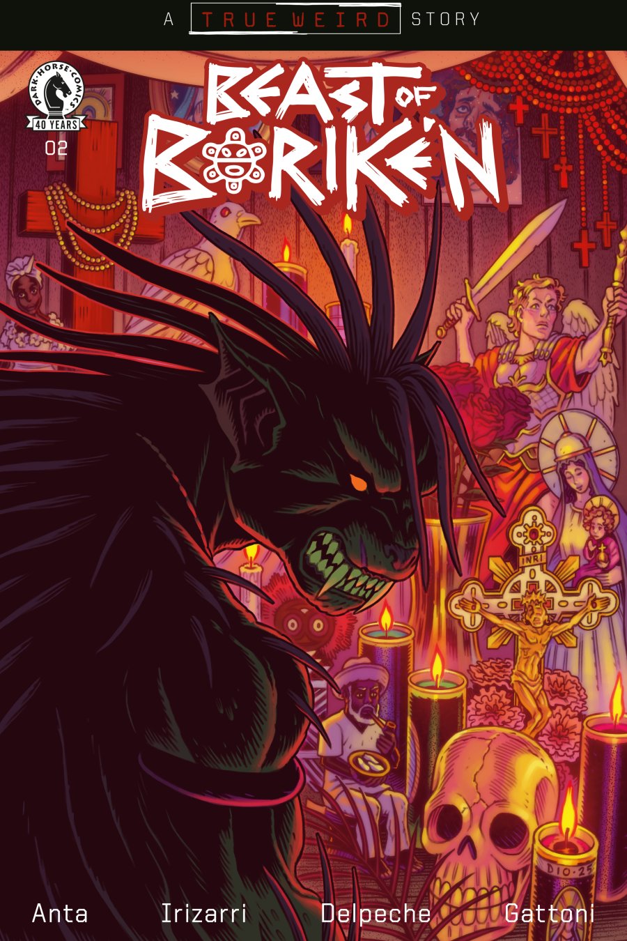 The Beast of Boriken #2 - Main - Daniel Irizarri cover art