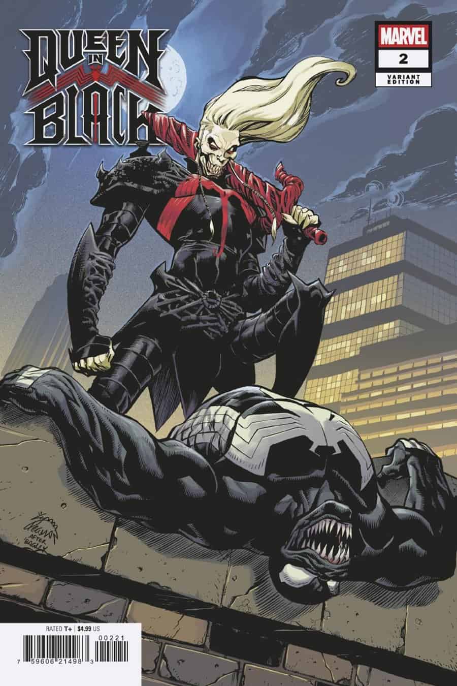 QUEEN IN BLACK #2 - Ryan Stegman cover art