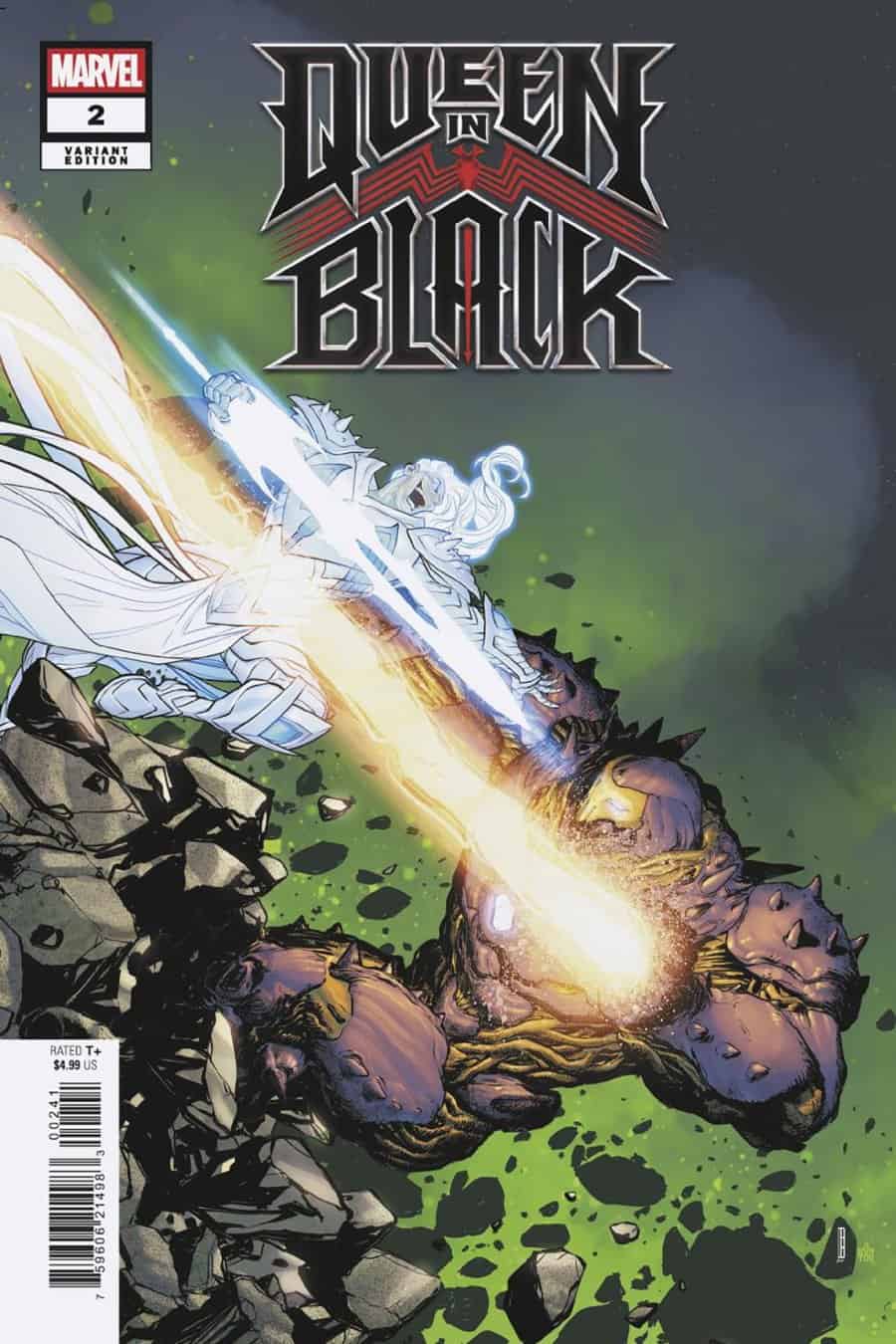 QUEEN IN BLACK #2 - David Baldeón cover art