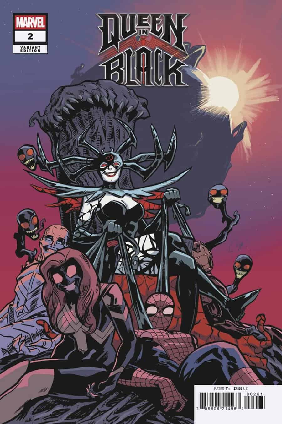 QUEEN IN BLACK #2 - Chip Zdarsky cover art