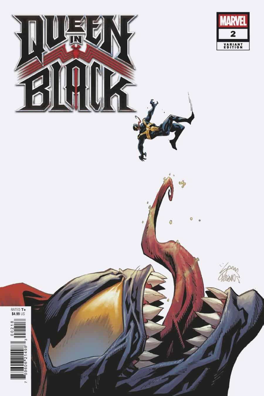 QUEEN IN BLACK #2 - Ryan Stegman 1:50 cover art