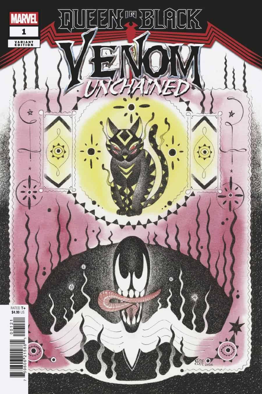 QUEEN IN BLACK: VENOM UNCHAINED #1 - Peach Momoko cover art