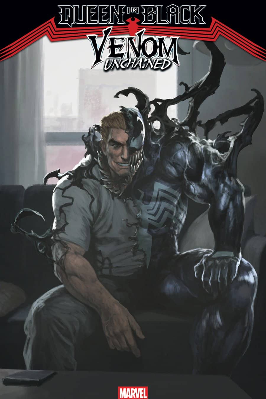 QUEEN IN BLACK: VENOM UNCHAINED #1 - Skan cover art