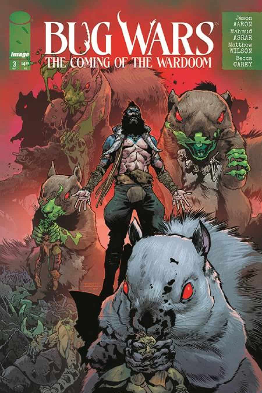Bug Wars The Coming Of The Wardoom #3 - Main - Mahmud Asrar, Matthew Wilson cover art