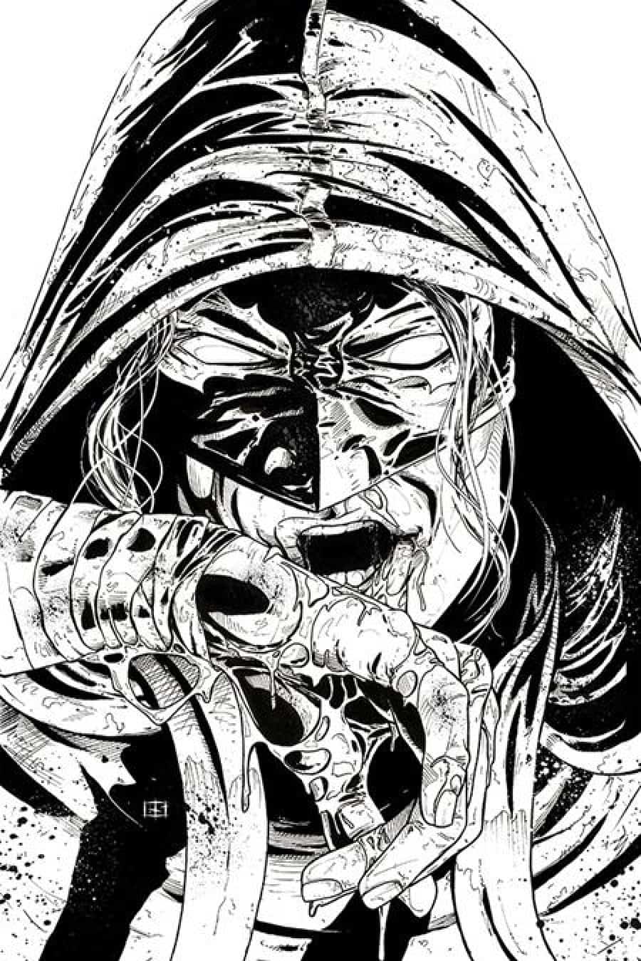 Final Boss #11 - Cvr F Inc 1:100 Bryan Silverbax B&W Virgin Foil Var (Mr) 1:100 cover art