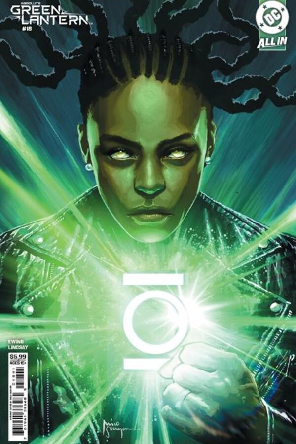 Absolute Green Lantern #18 - Cvr D Mico Suayan Card Stock Var cover art