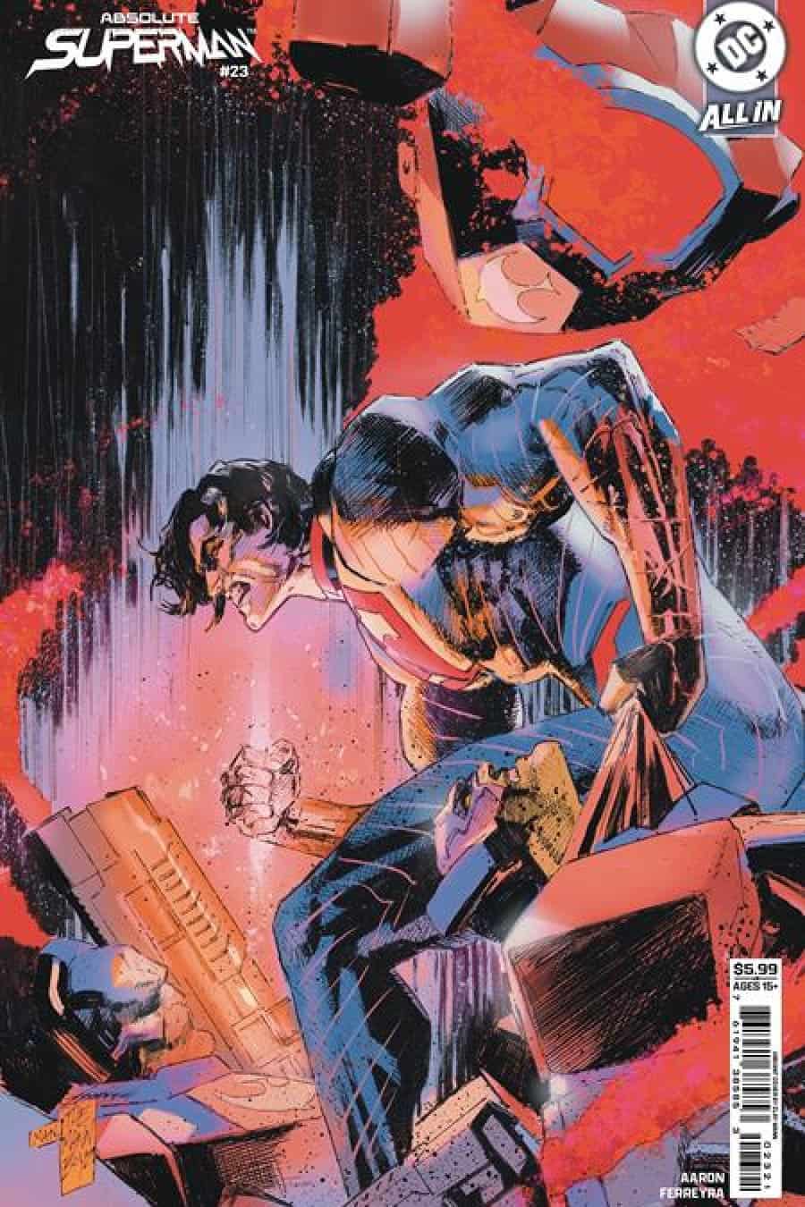 Absolute Superman #23 - Cvr B Clay Mann Card Stock Var cover art
