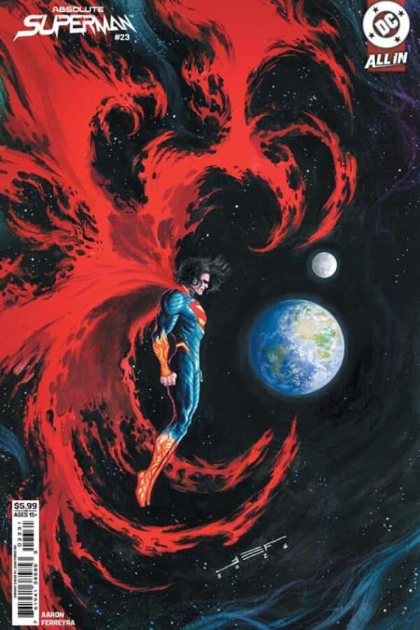 Absolute Superman #23 - Cvr C Juan Ferrerya Card Stock Var cover art