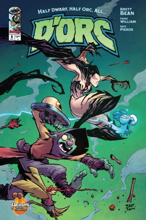 Dorc #8 - Cvr C Brett Bean Witchblade Team Up Var cover art