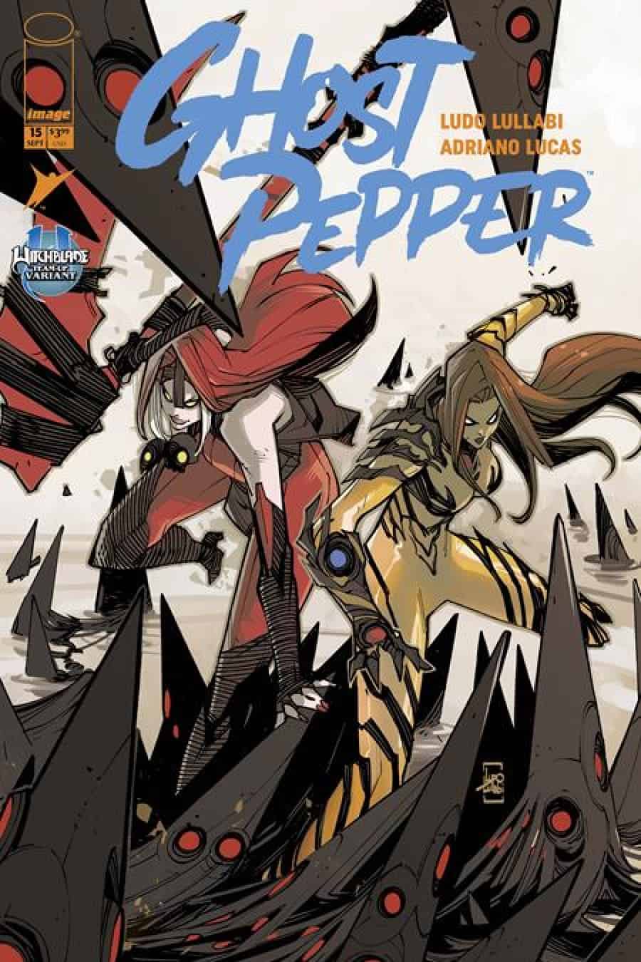Ghost Pepper #15 - Cvr F Ludo Lullabi Witchblade Team Up Var cover art