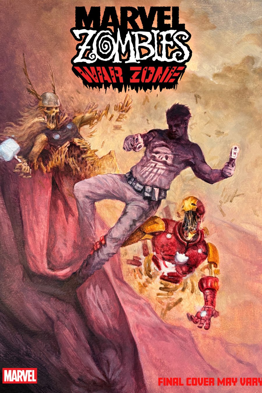 MARVEL ZOMBIES: WAR ZONE #1 - Domenico Cava 1:25 cover art