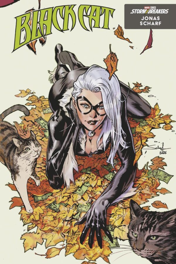 BLACK CAT #14 - Jonas Scharf Fall Fantasies cover art