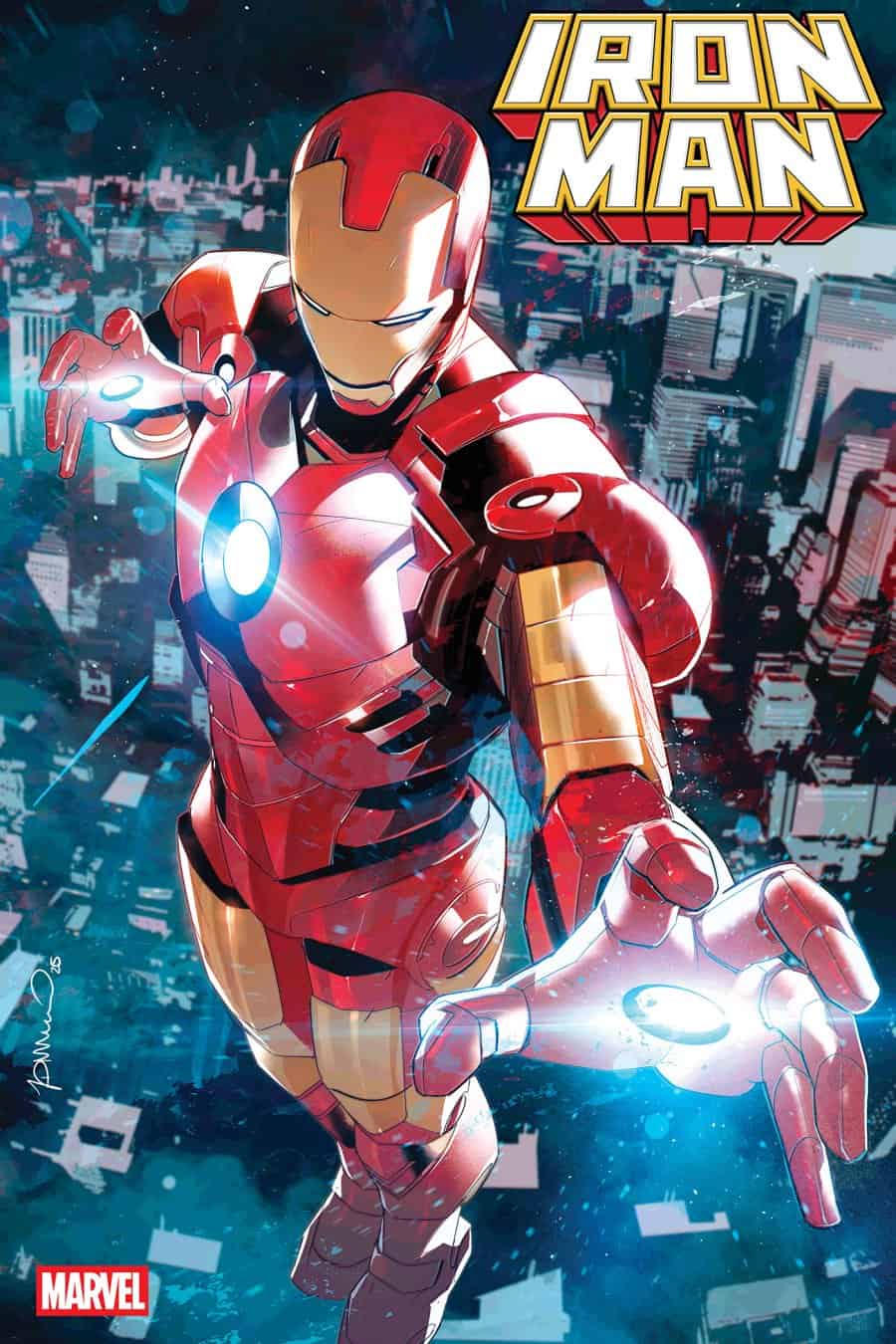 IRON MAN #9 - Simone Di Meo 1:25 cover art