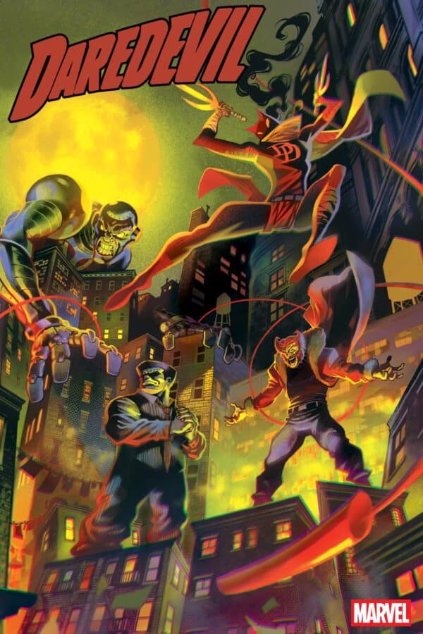 DAREDEVIL #7 - Flaviano 2-Part Connecting cover art