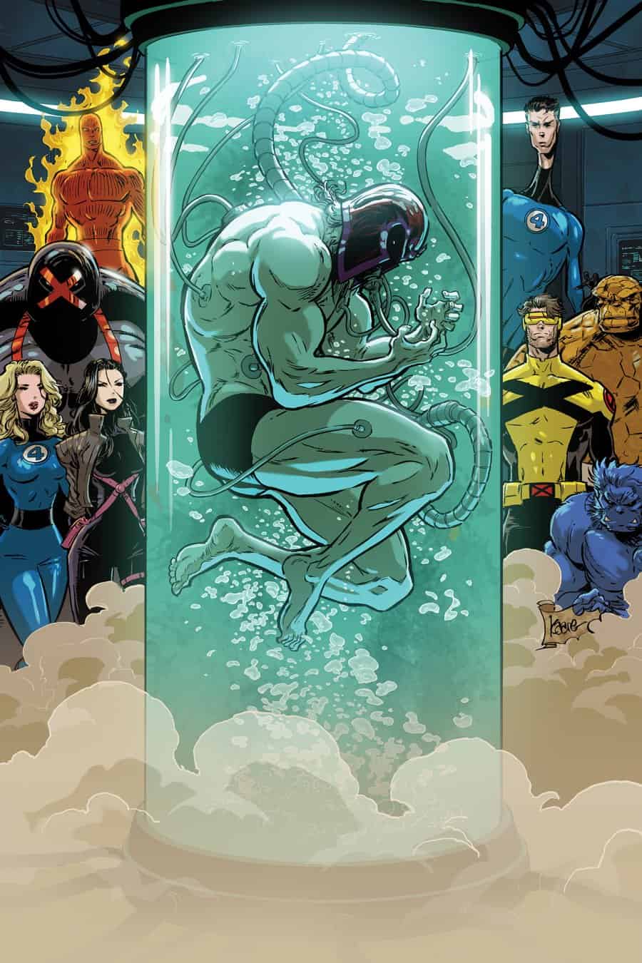 DNX #2 - Kaare Andrews Virgin 1:100 cover art