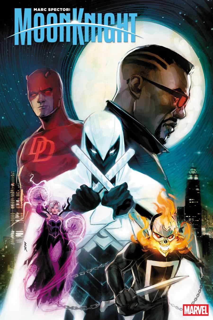 MARC SPECTOR: MOON KNIGHT #8 - Rod Reis 1:25 cover art