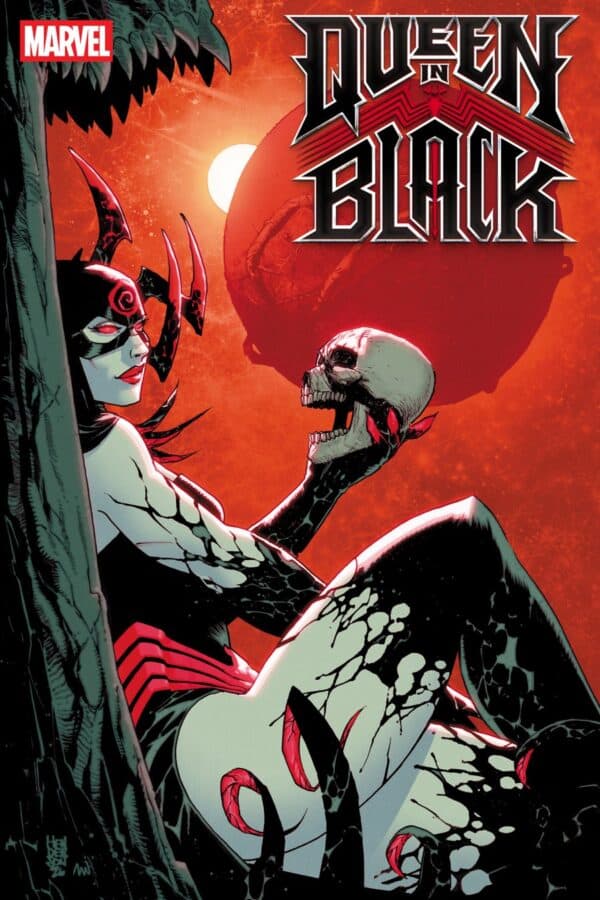QUEEN IN BLACK #4 - Mike Henderson cover art