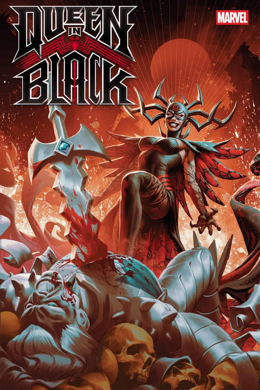 QUEEN IN BLACK #4 - Mateus Manhanini 1:25 cover art